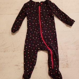 3 FOR $30 | JOE FRESH 6mo Polka Dot Footie Pajamas